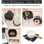 DRPORONYN Kavanoz Kapa Bardak Altl Set (4 Para)