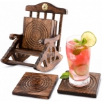 DIVIT COASTERS Ahap Bardak Altl Set (6 Adet)(Sandalye)