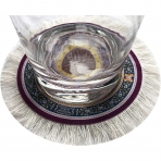 Inusitus Hal� �eklinde 4 Adet Bardak Altl��� (Set1)