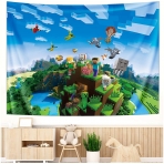 AndyM Shop Minecraft Desenli Kuma Duvar Hals