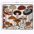ANswet Mantarlar Temal Duvar Hals (127x152 cm)