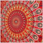 Jaipur Handloom Mandala Desenli Duvar Hals (137x216 cm)