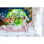 DIOVMA Rick And Morty Duvar Hals (200x150cm)