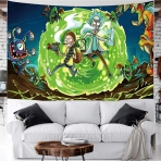 DIOVMA Rick And Morty Duvar Hals (200x150cm)