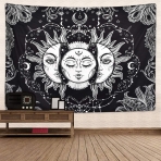 Likiyol Gne ve Ay Duvar rts (150cmx150cm)