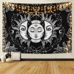 Likiyol Gne ve Ay Duvar rts (150cmx150cm)