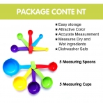 OKAYC Plastik l Ka Set (10 Para)