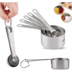 Smithcraft Paslanmaz �elik �l�� Ka���� Set (11 Par�a)