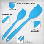 DESIGN VEICA Paslanmaz �elik Spatula Seti (42 Par�a) (Mavi)