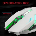 Fullfun FREE WOLF Rechargeable X7 Wireless Sound off LED