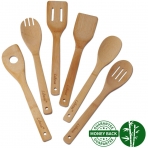 Libosa Ahap Spatula Seti (6 Para) (Kahve)