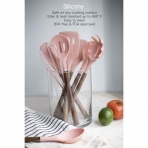 Country Kitchen Silikon Mutfak Gere�leri Seti (8 Par�a)(Pembe)