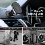 FLOVEME Manyetik Ara� ��i Telefon Tutucu (2 Adet)