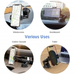 ACCGUYS Ara� ��i Vantuz/Vakumlu �kili Telefon Tutucu