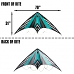 WindNSun Polyester Delta Uurtma (Mavi)