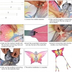 SINGARE Naylon 2 Par�a U�urtma (Delta-Kelebek) (140 cm)