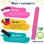 emma kites Delta Uurtma (152x75cm)(Pembe)