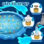 MagicFox �ocuk Su Oyun Mat� (Mavi) (173 cm)