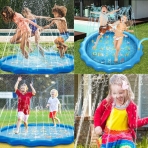 MagicFox �ocuk Su Oyun Mat� (Mavi) (173 cm)