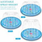 MZTDYTL Sprinkler �ocuk Su Oyun Mat� (172cm)