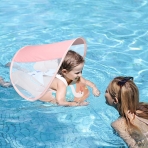 Free Swimming Baby ime Bebek Simidi (Pembe-Large)