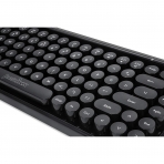 Perixx PERIBOARD-614 US 11549 Mini Wireless Keyboard - Retro