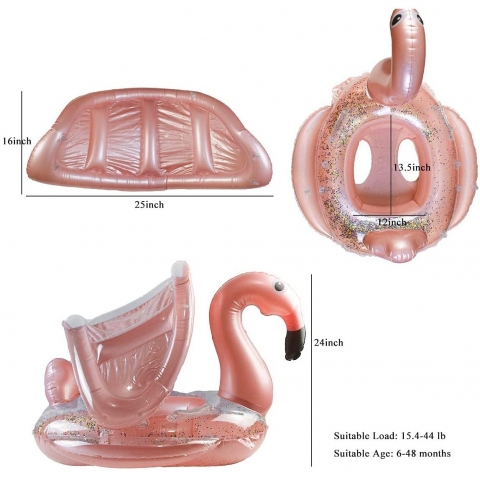 Luvier �i�me G�ne�likli Bebek Simidi (Flamingo)