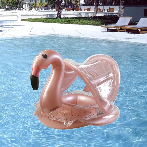 Luvier �i�me G�ne�likli Bebek Simidi (Flamingo)