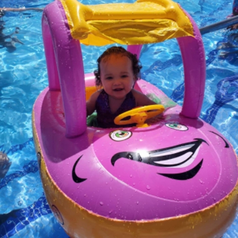 Suparleny �i�me G�ne�likli Bebek Simidi (Araba) (Pembe)