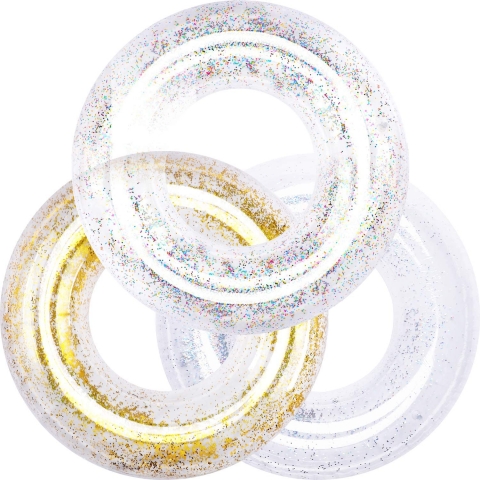 Polita 3 Par�a �i�me Deniz-Havuz Simidi (�effaf Simli)