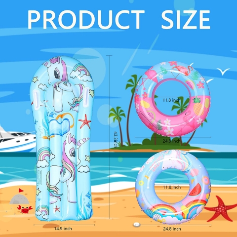 Invech 3 Para Deniz Yata ve Simit (Unicorn)