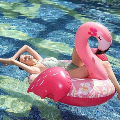 AirSwim ime Havuz-Deniz Simidi (Flamingo)