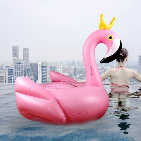MorTime ime Deniz-Havuz Simidi (Flamingo)
