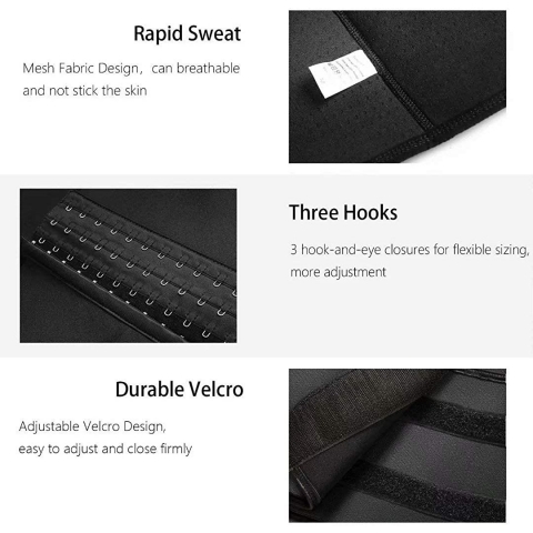 HOPLYNN Kad�n Korse (Siyah) (XL)