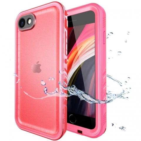 SPORTLINK iPhone SE Su Geirmez Klf-Pink