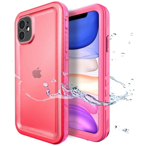 SPORTLINK iPhone 11 Su Geirmez Klf-Pink