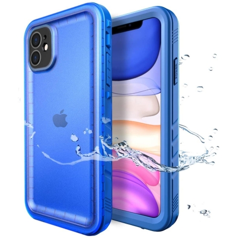 SPORTLINK iPhone 11 Su Geirmez Klf-Blue