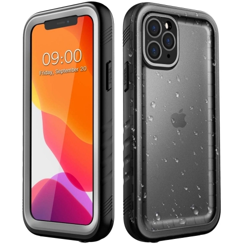 SPORTLINK iPhone 11 Pro Su Geirmez Klf-Black