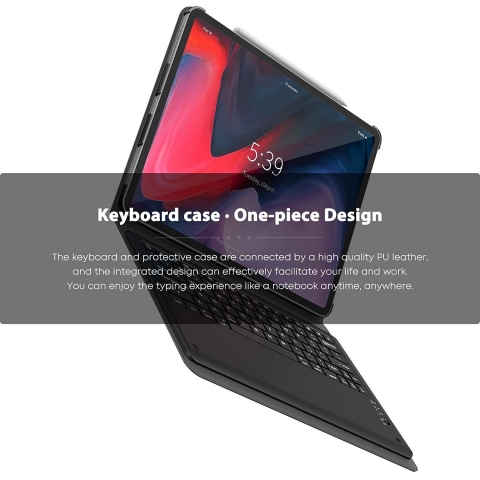 Infiland iPad Pro Klavyeli Tablet Klf (12.9 in)(2018)