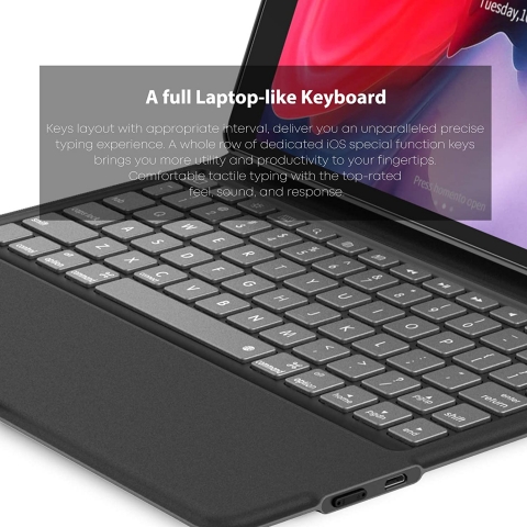 Infiland iPad Pro Klavyeli Tablet Klf (10.5 in)