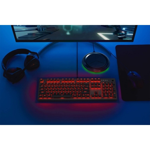 RapidX Prismo RGB 10W Qi Kablosuz arj Aleti