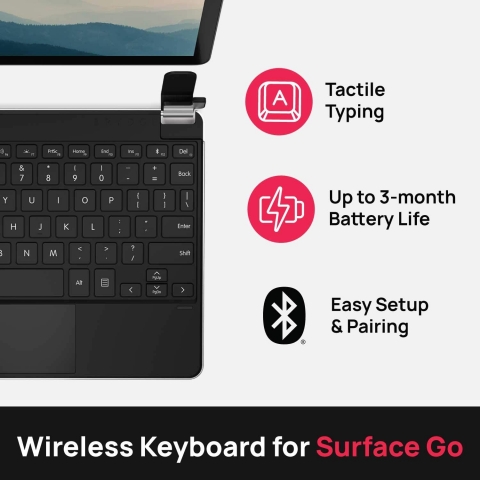 Brydge Microsoft Surface Go in Kablosuz Klavye (10.5 in)