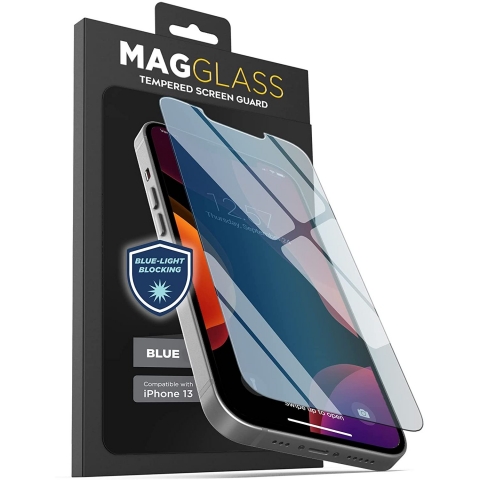 Magglass Anti Mavi Işık iPhone 13 Pro Cam Ekran Koruyucu