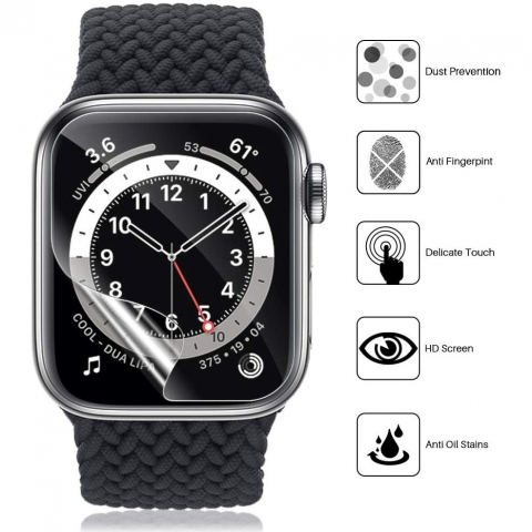 LK Apple Watch 7 Ekran Koruyucu Film (41mm)(6 Adet)