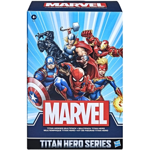 Marvel Titan Hero Series Aksiyon Figr(6 adet)