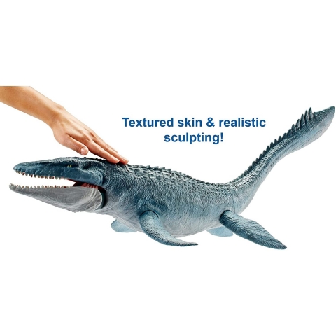 Jurassic World Toys Real Feel Mosasaurus Aksiyon Figr(71 cm)