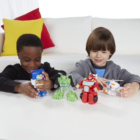 Transformers Rescue Bots Griffin Rock Aksiyon Figr(4para)