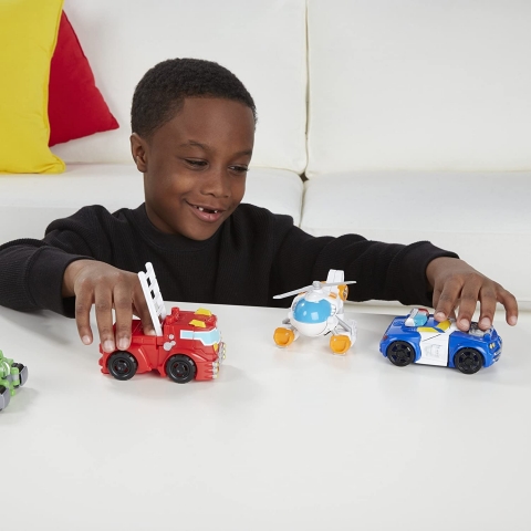 Transformers Rescue Bots Griffin Rock Aksiyon Figr(4para)
