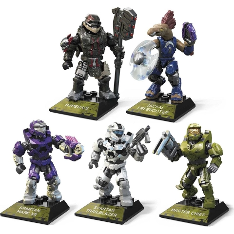 Mega Construx Halo Heroes Aksiyon Figr(5 para)
