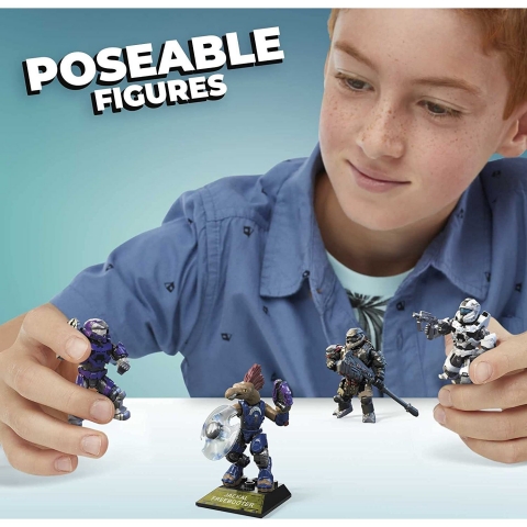 Mega Construx Halo Heroes Aksiyon Figr(5 para)